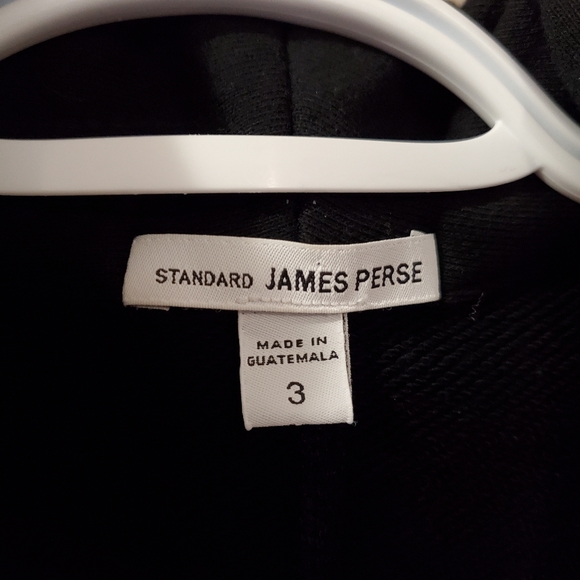 James Perse - Single Button Shawl Collar Blazer in Black - Size 3 (Equates to L) - Picture 5 of 8